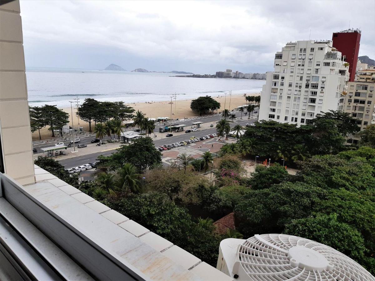 Rio De Janeiro, Copacabana Vista Mar Daire Dış mekan fotoğraf