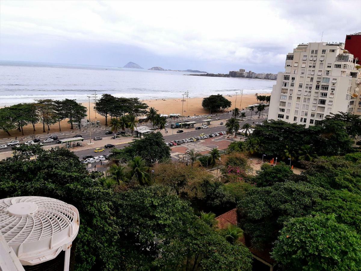 Rio De Janeiro, Copacabana Vista Mar Daire Dış mekan fotoğraf